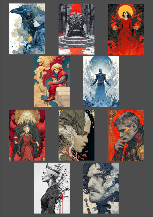 Epic Game of Thrones combo pack of 10