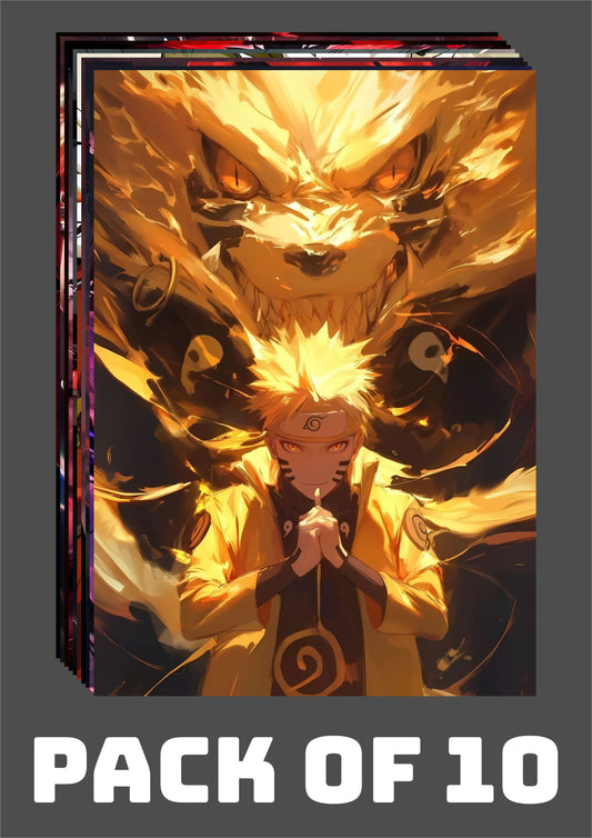 Naruto Anime Combo 3 (PACK OF 10)