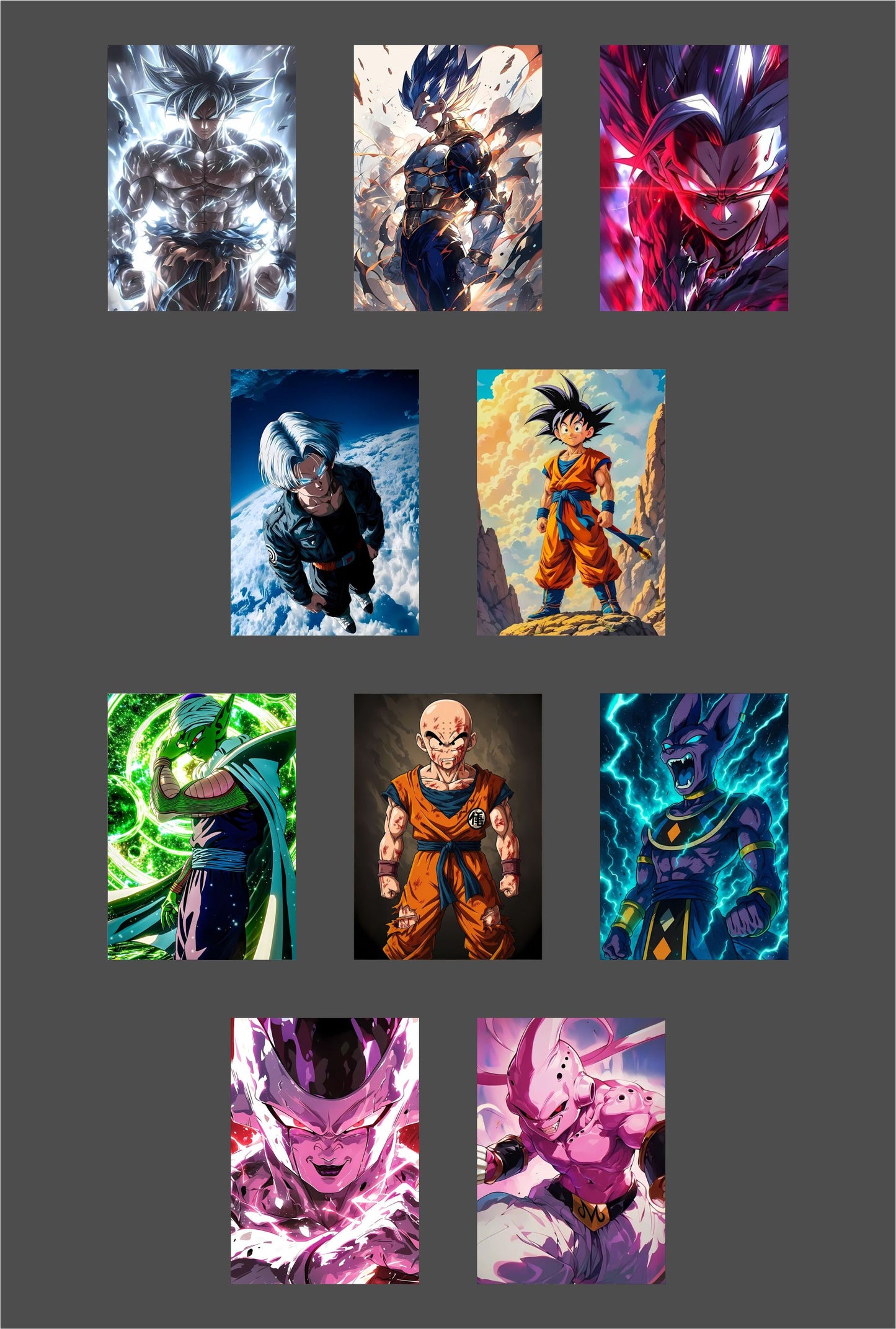 Dragon BallZ Anime Combo 3 (PACK OF 10)