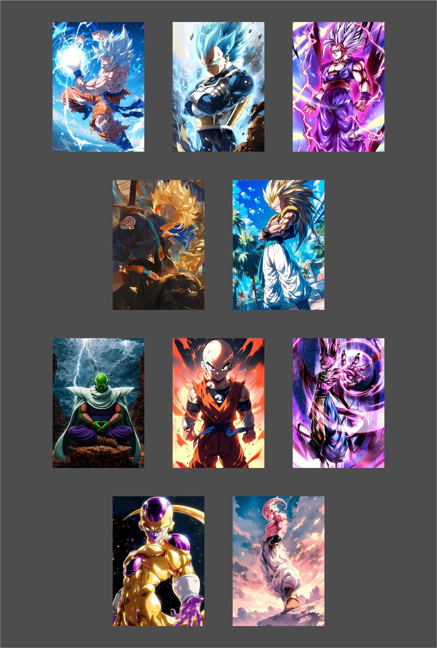 Dragon BallZ Anime Combo 5 (PACK OF 10)