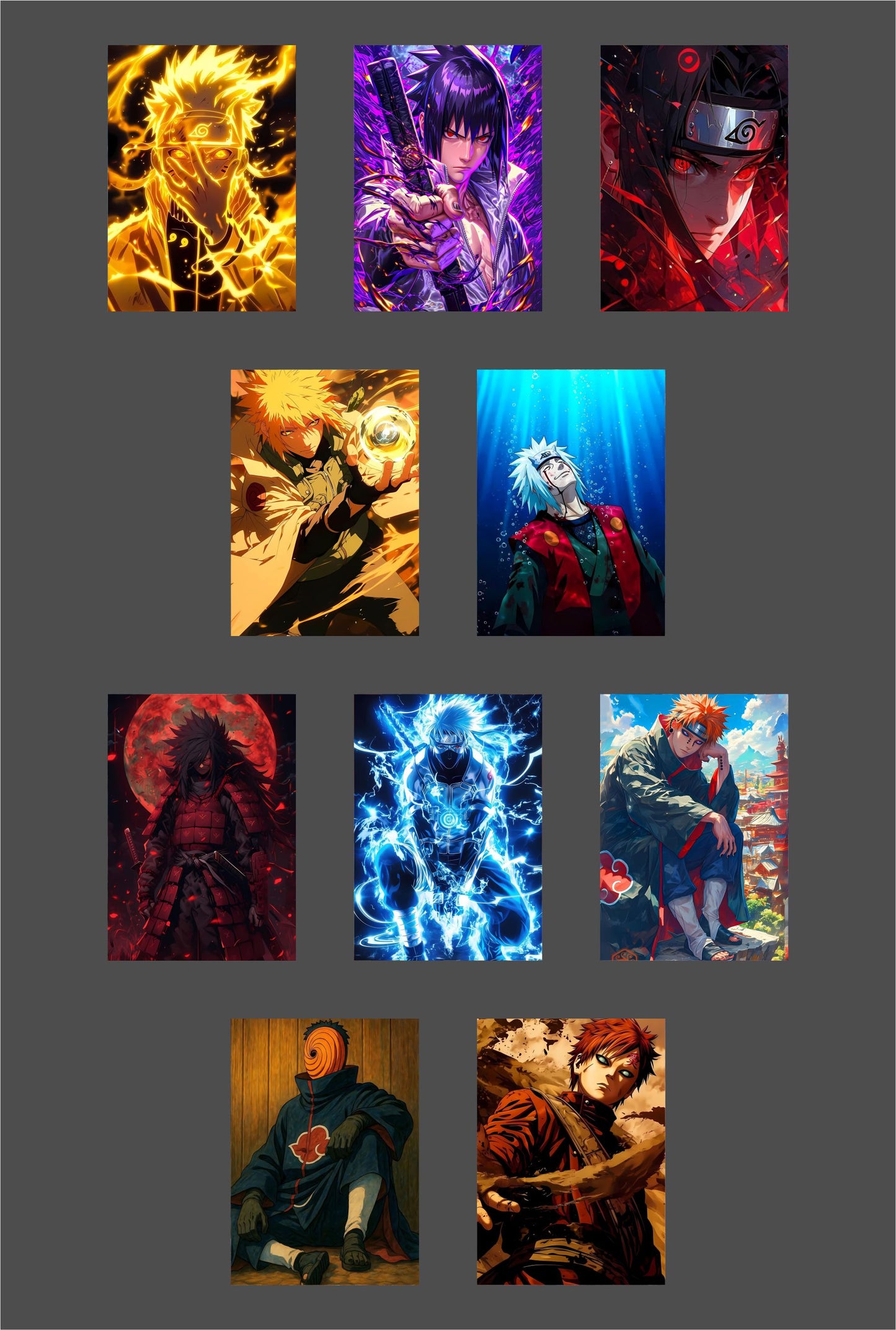 Naruto Anime Combo (PACK OF 10)