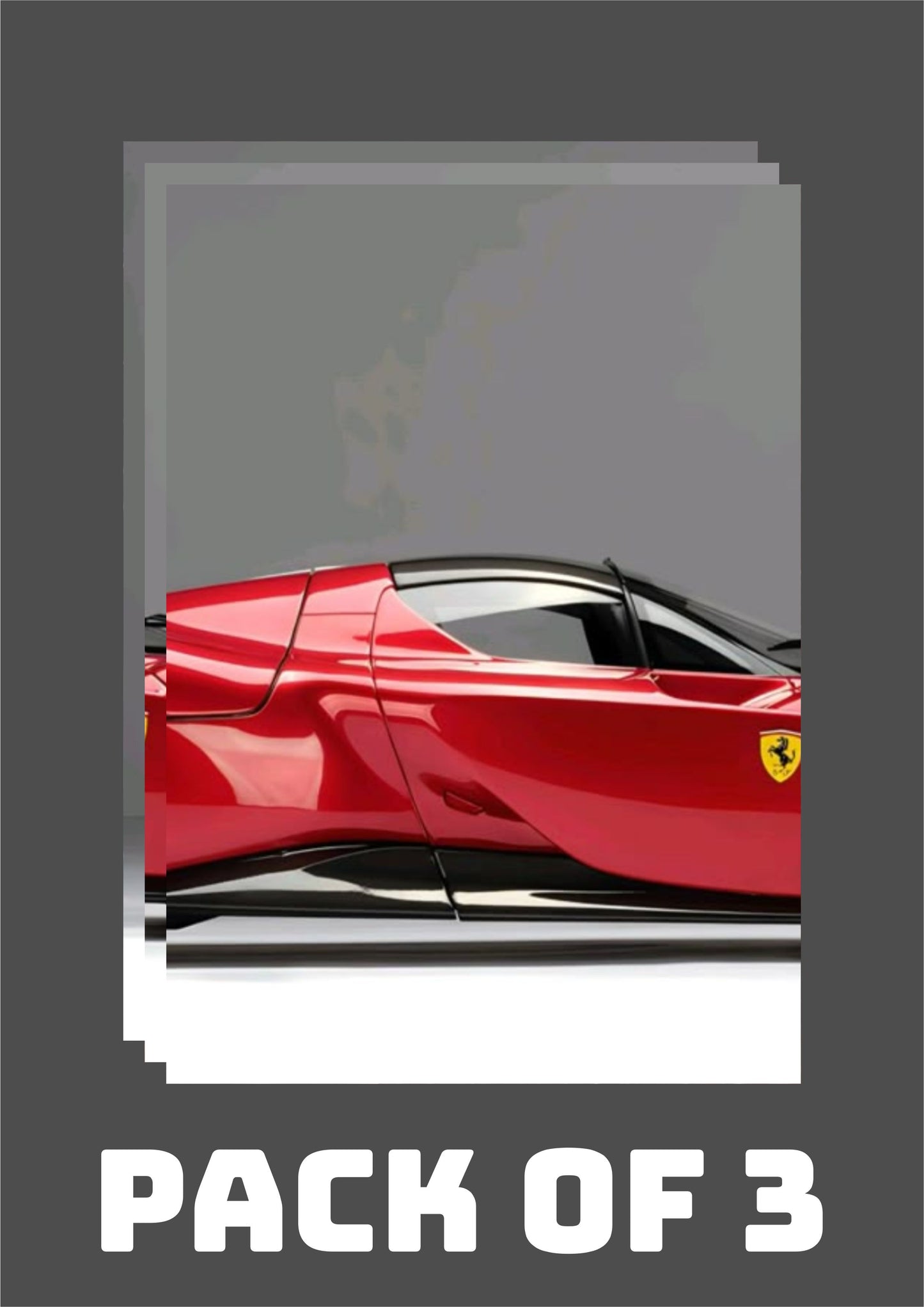 Car Split Poster (Set of 3)