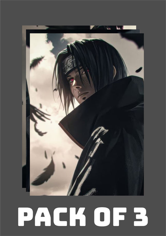 Anime Wall Art – Split Poster (Set of 3)