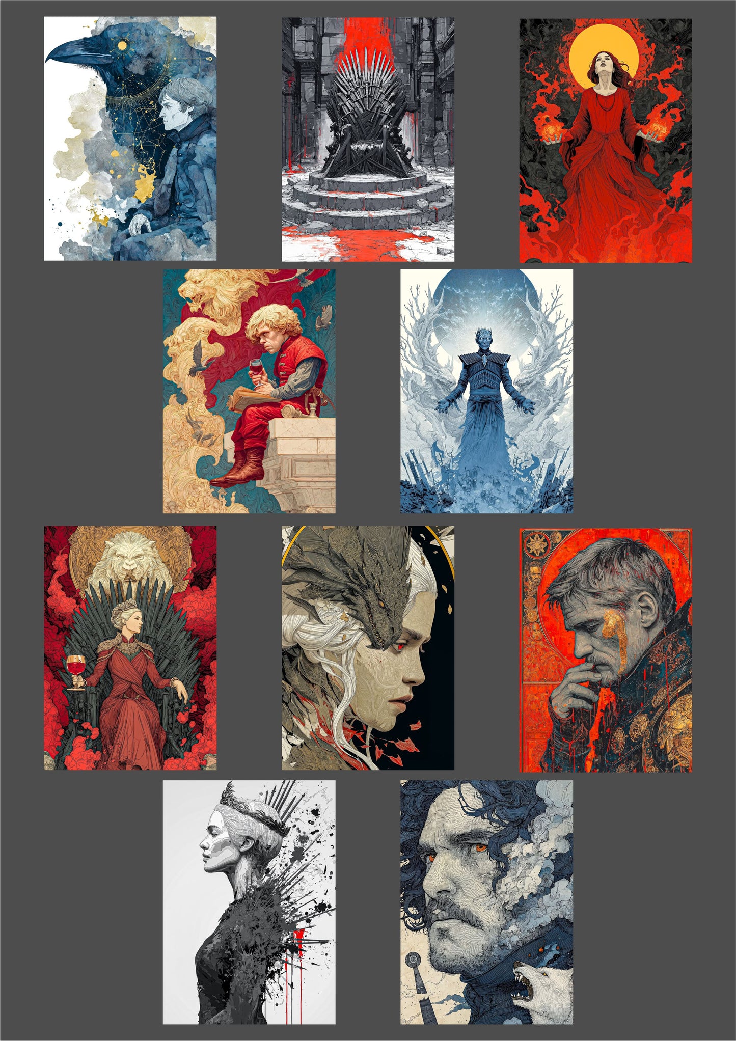 Epic Game of Thrones combo pack of 10