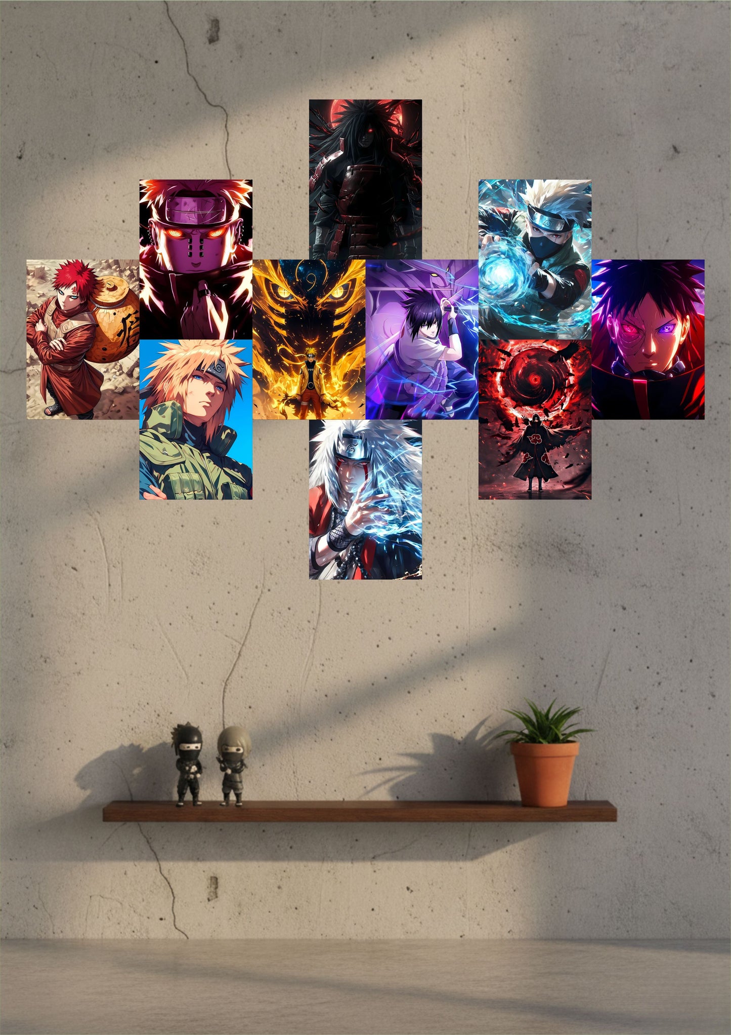 Naruto Anime Combo 4 (PACK OF 10)