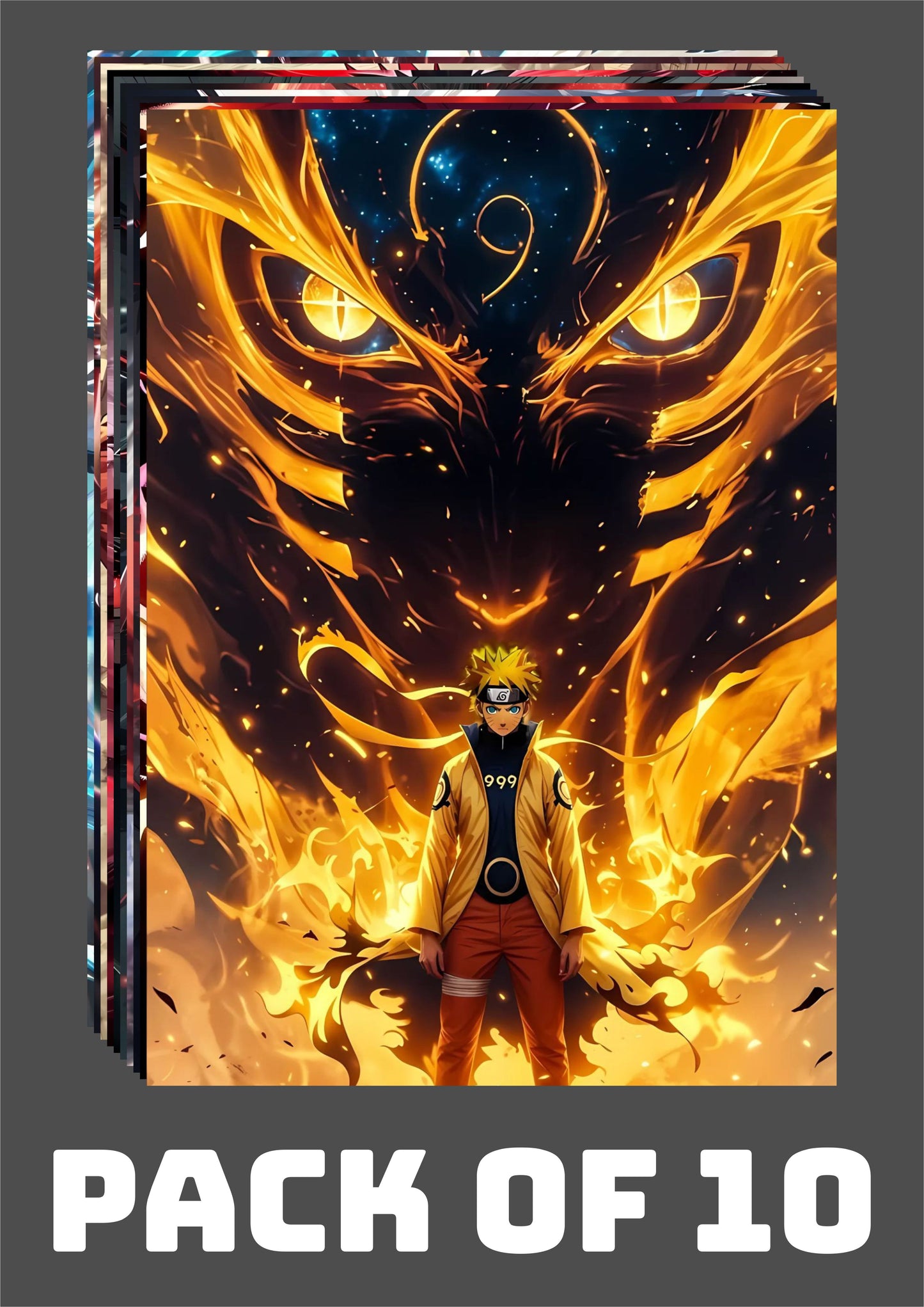 Naruto Anime Combo 4 (PACK OF 10)