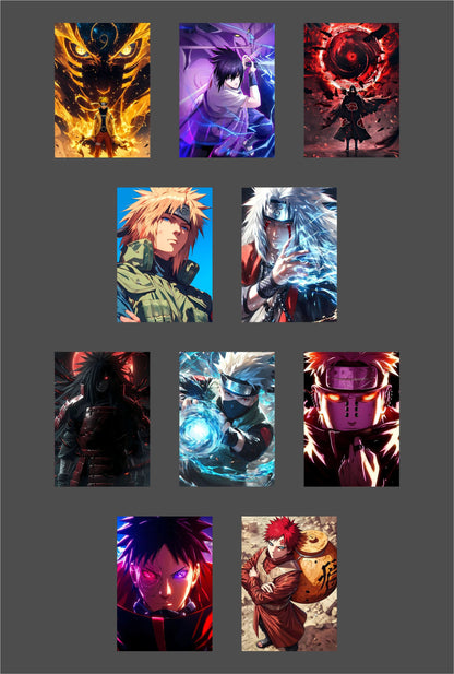 Naruto Anime Combo 4 (PACK OF 10)