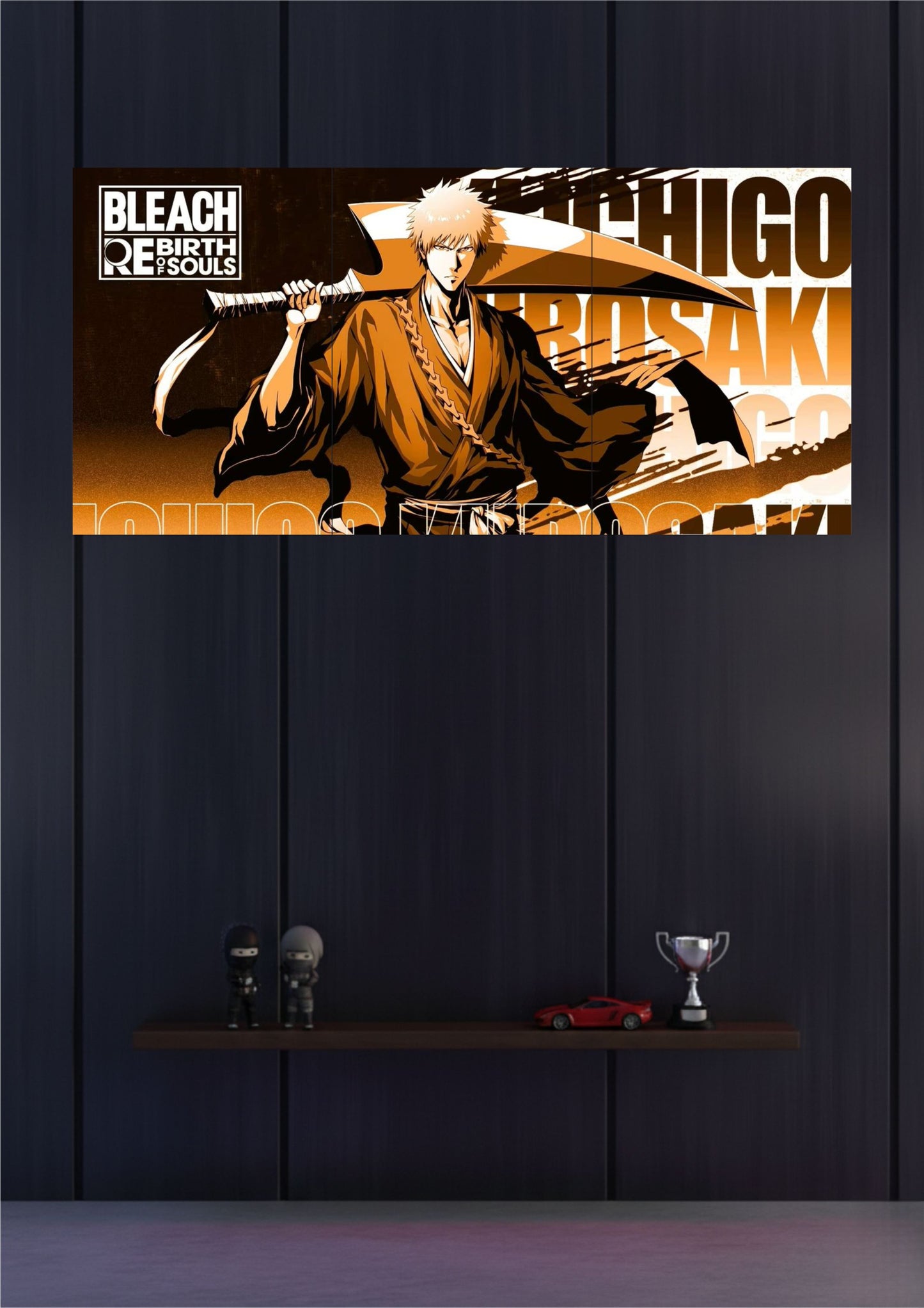 Anime Wall Art – Split Poster (Set of 3)