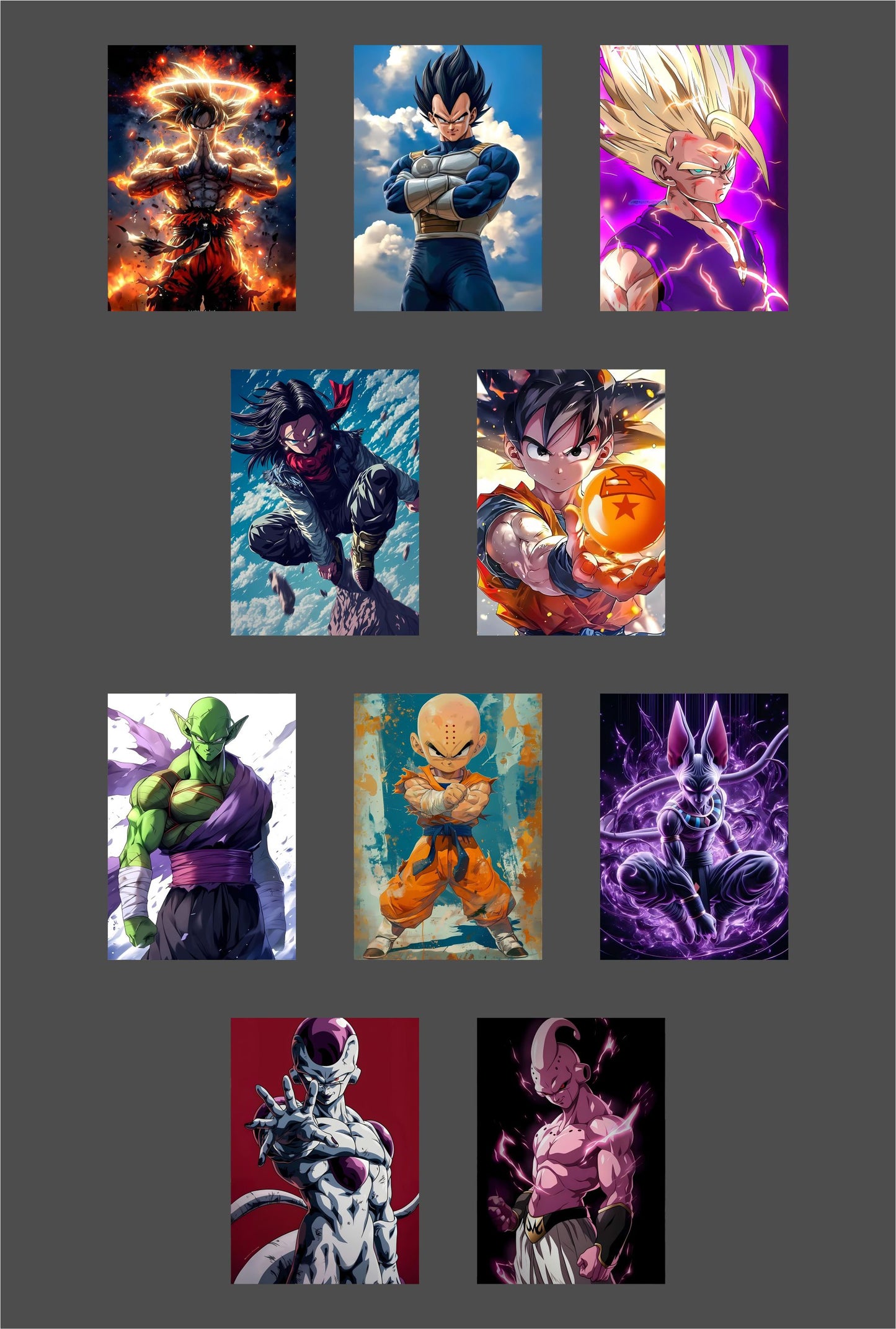 Dragon BallZ Anime 2 Combo (PACK OF 10)