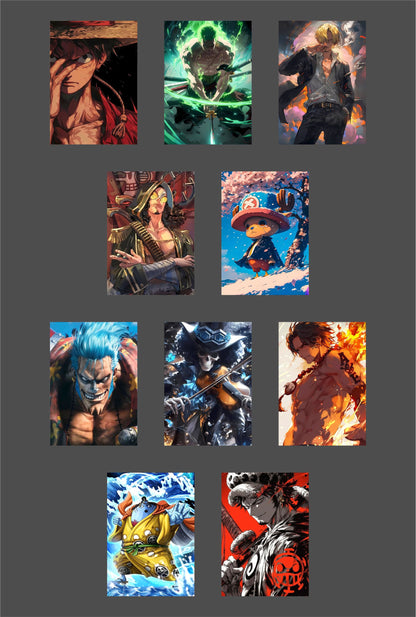 One Piece Anime Combo 2 (PACK OF 10)