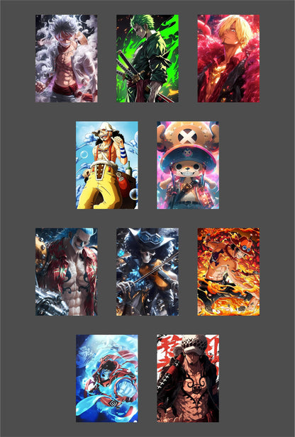 One Piece Anime Combo 4 (PACK OF 10)