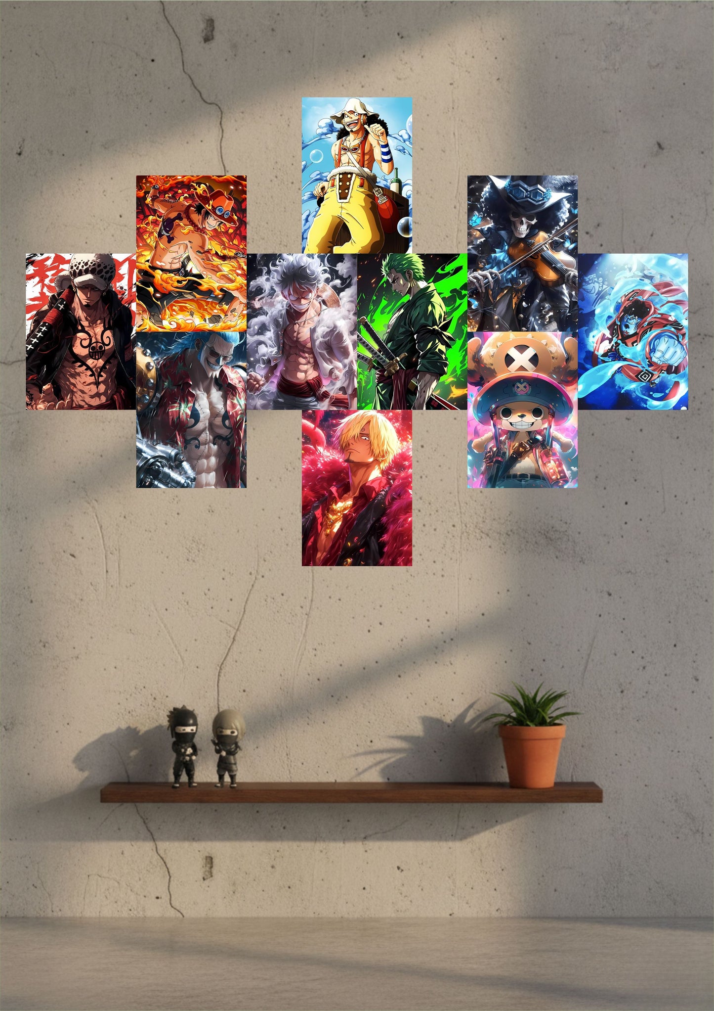 One Piece Anime Combo 4 (PACK OF 10)