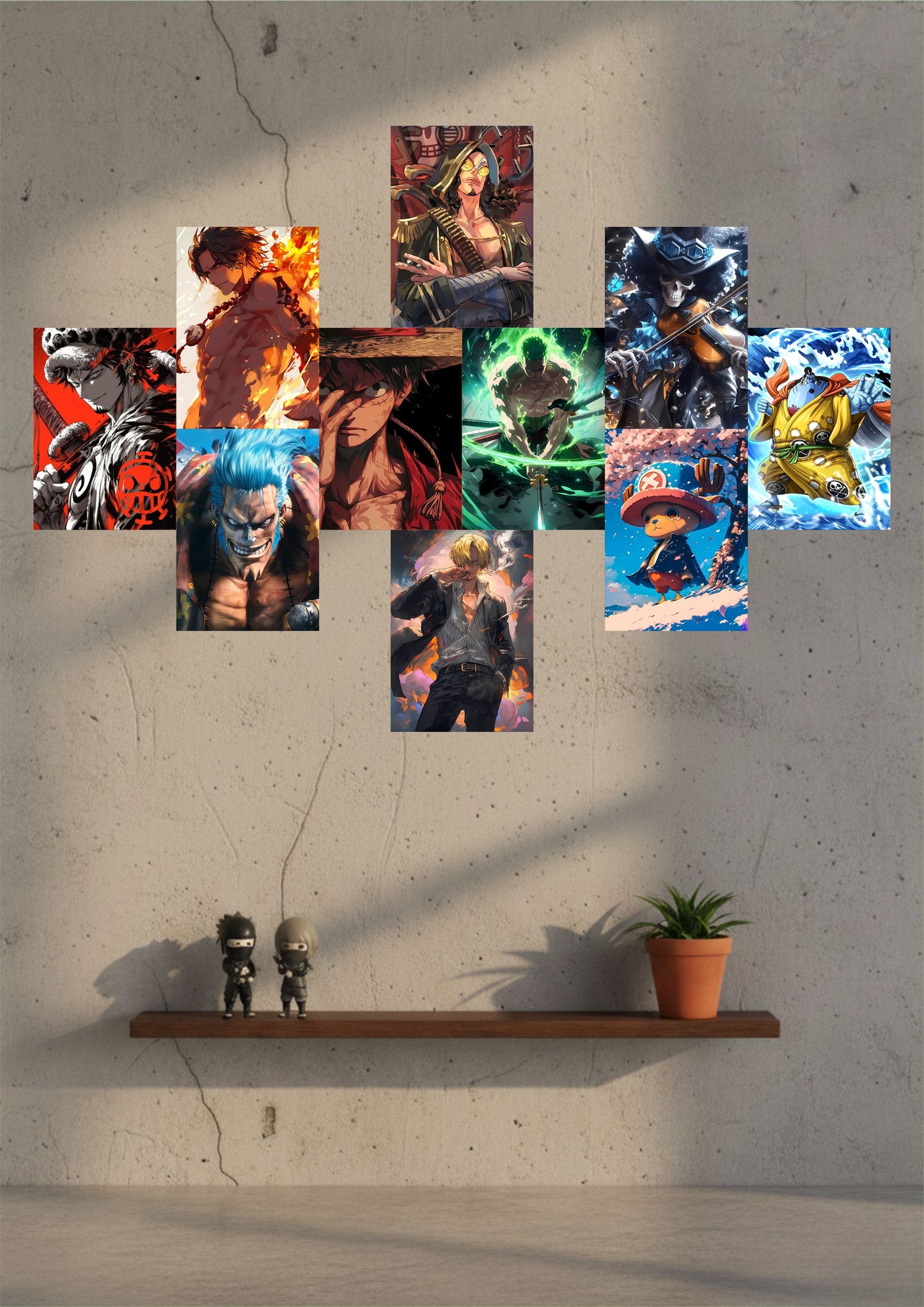 One Piece Anime Combo 2 (PACK OF 10)