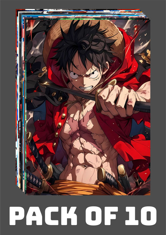 One Piece Anime Combo (PACK OF 10)