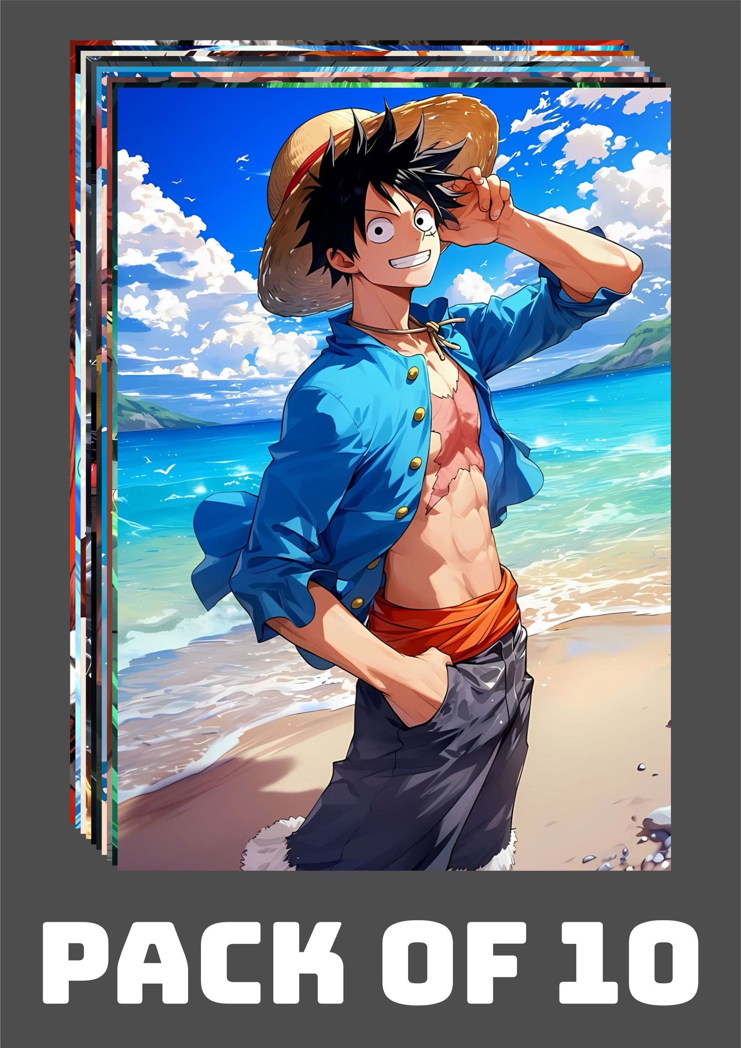 One Piece Anime Combo 3 (PACK OF 10)