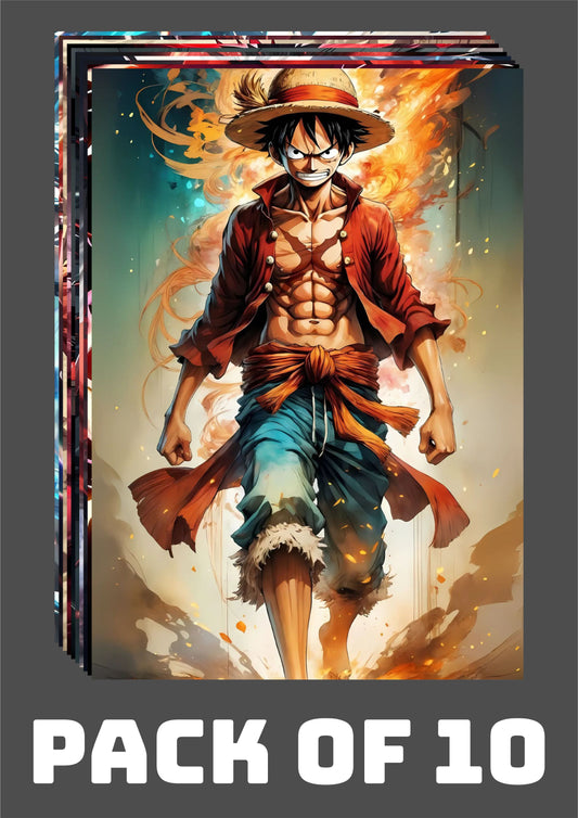 One Piece Anime Combo 5 (PACK OF 10)