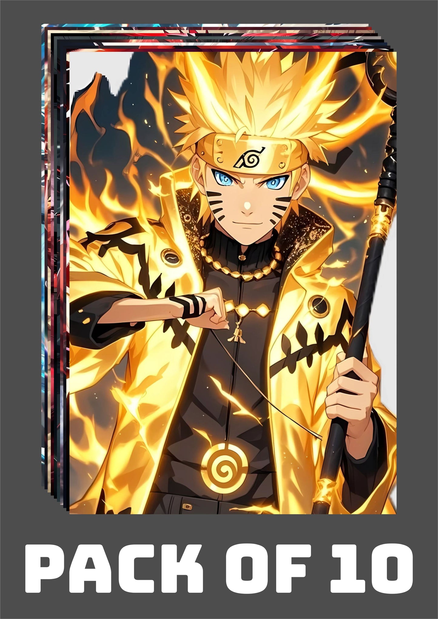 Naruto Anime Combo 5 (PACK OF 10)