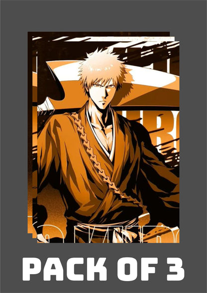 Anime Wall Art – Split Poster (Set of 3)