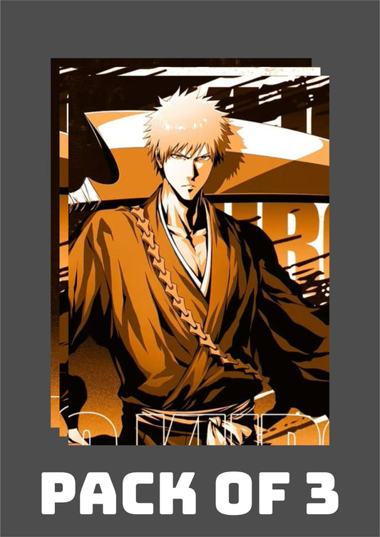 Anime Wall Art – Split Poster (Set of 3)