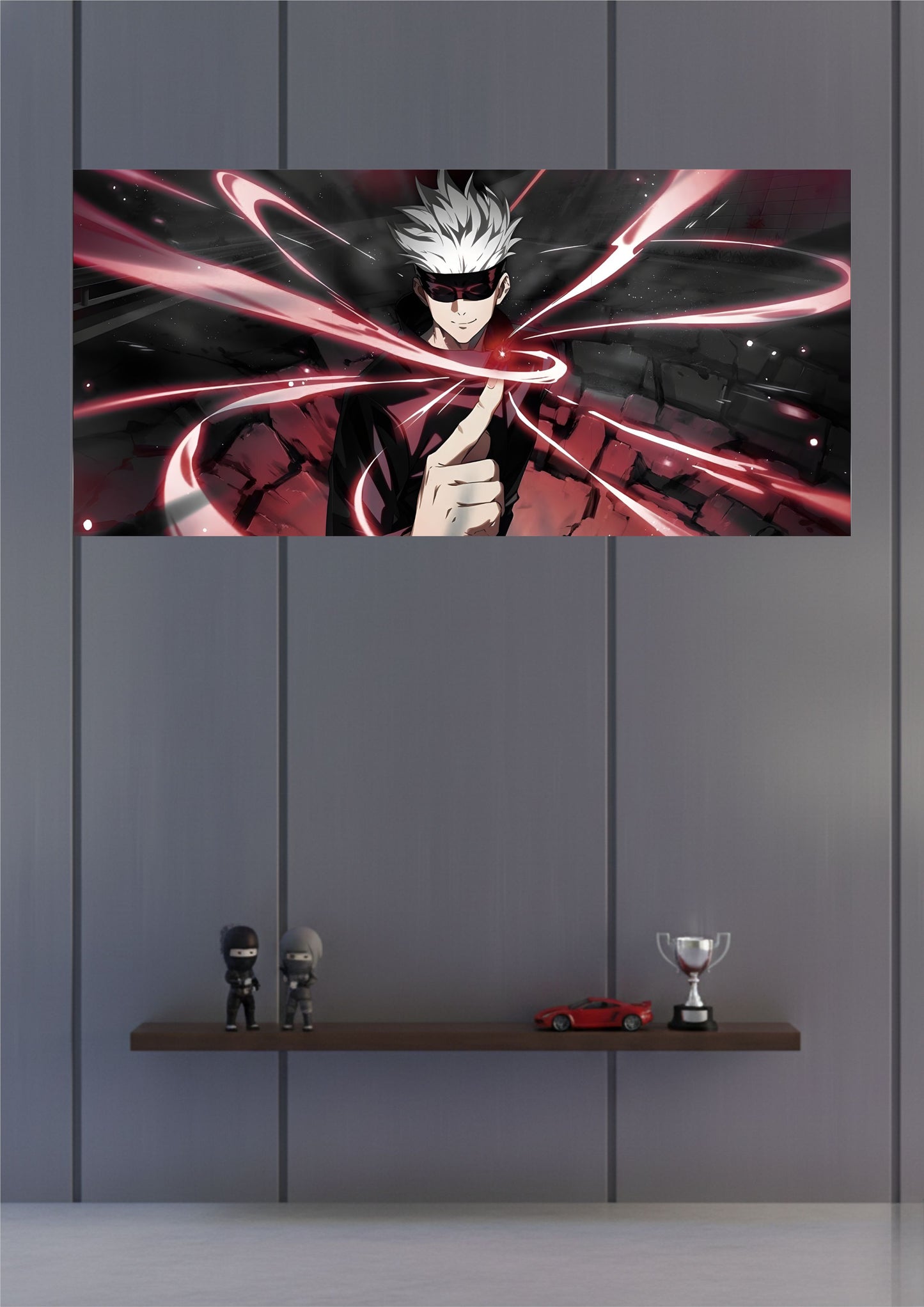 Anime Wall Art – Split Poster (Set of 3) - A4