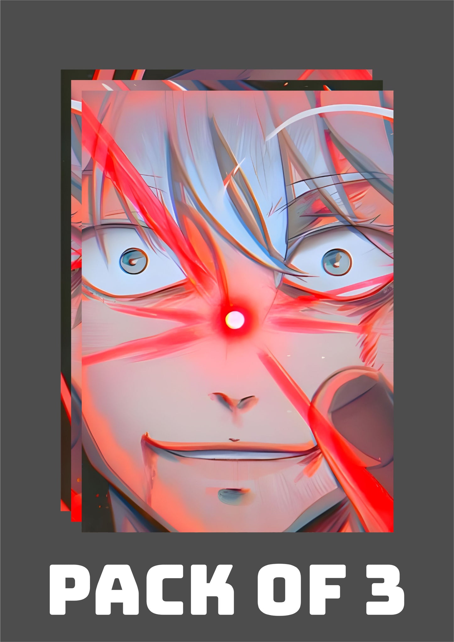 Anime Wall Art – Split Poster (Set of 3)