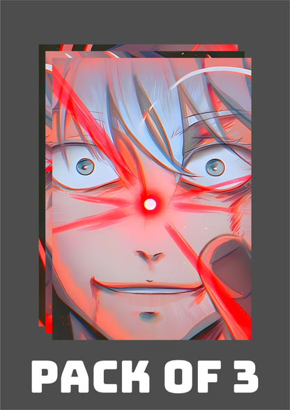 Anime Wall Art – Split Poster (Set of 3)