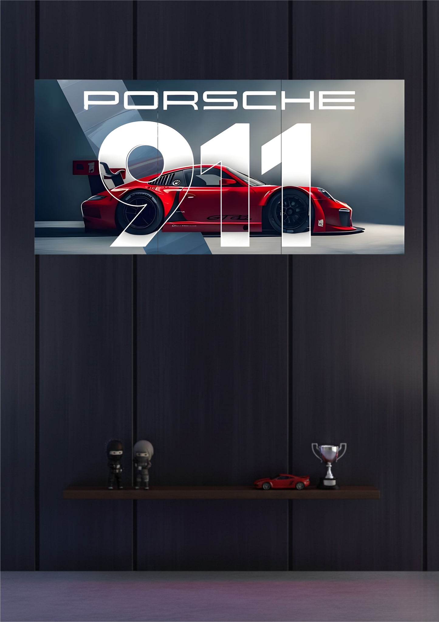 Car Split Poster (Set of 3)