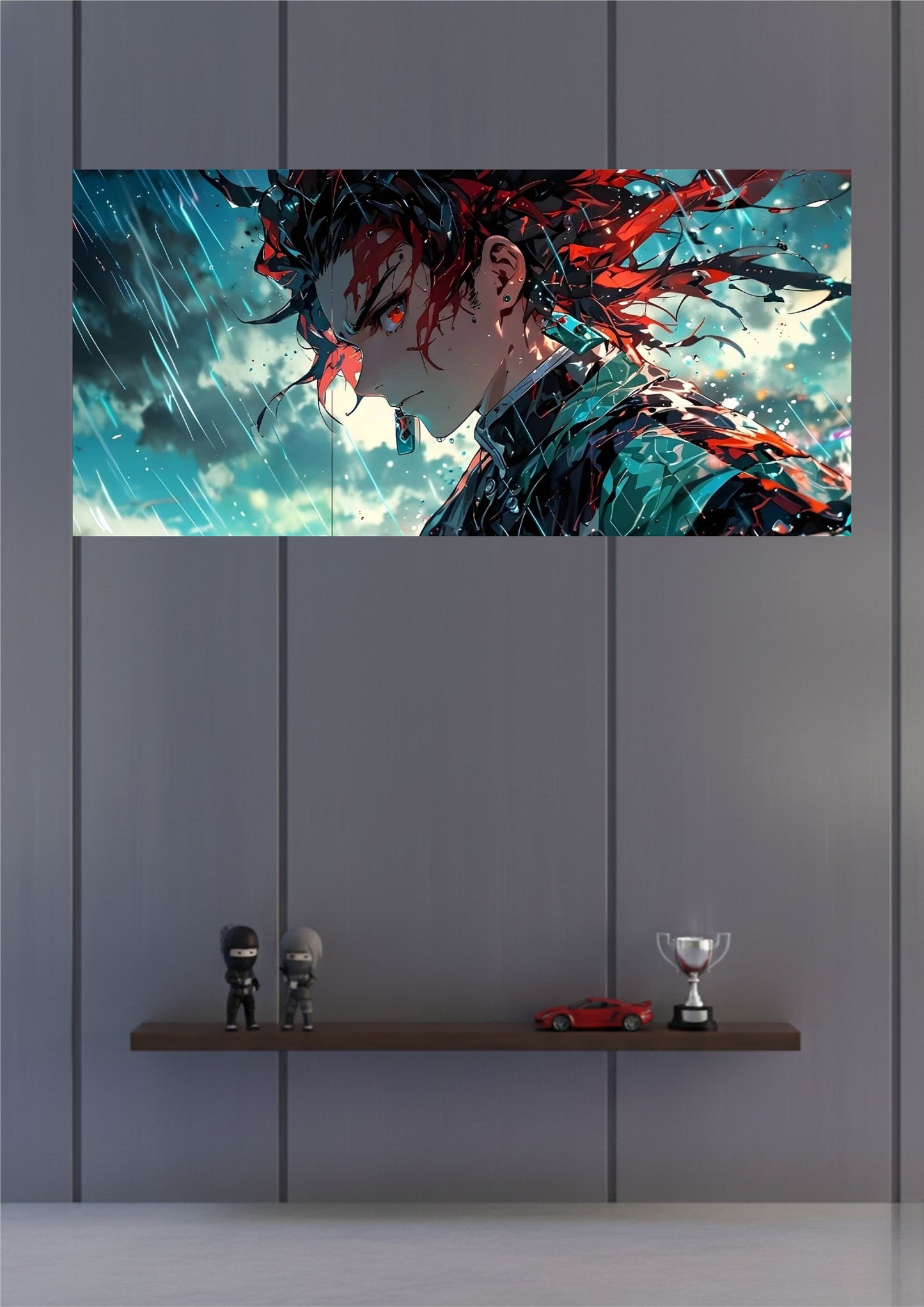 Anime Wall Art – Split Poster (Set of 3) - A4