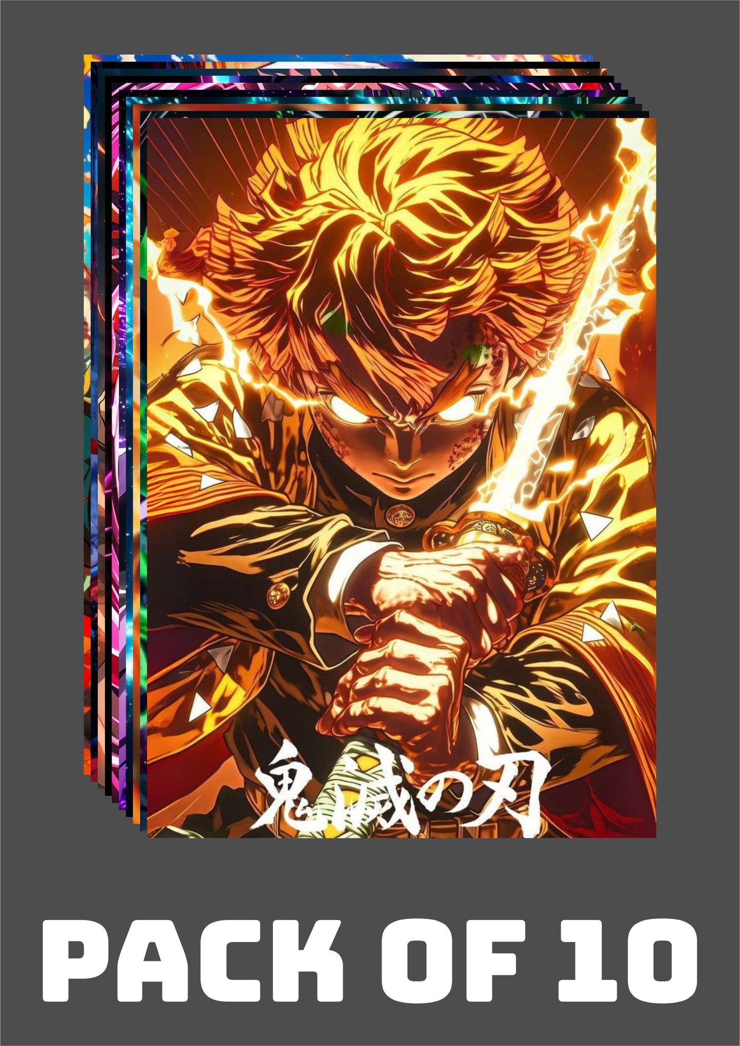 Deamon Slayer Anime Combo (PACK OF 10)